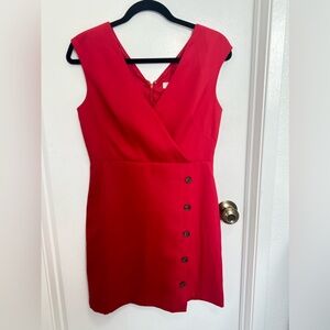 LOFT Women Orange Dress